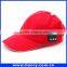 New Gadgets Waterproof Canvas Hat with Bluetooth Earphones