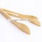 outdoor foldable bamboo fish meat tong