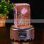3d etched crystal laser engraving gifts glass cube