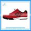 red uotdoor fashion soccer shoe, 2016 new design soccer shoe, high quality oem soccer shoe