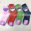 Owl Jacquard Chunky Thermal Fleece Lined Fur Slipper Socks Acrylic Socks With Anti-skid Silicon Dots Bottom