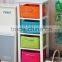 4 Tier Wooden Shelf/cheap Storage Cabinet/tall Cabinet With Drawers