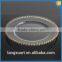 Hot Sale Cheap Clear Beaded Glass Charger Plates
