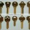 Solid brass key blank for USA market "look alike series" brass key blank