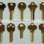 Solid brass key blank for USA market "look alike series" brass key blank