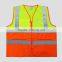 2016 Hot Selling hi Visibility EN20417 & ANSI/ISEA 107-2010 Mesh Safety Vest
