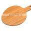 Bamboo Chopping Block Cutting Board with a Knife attached to the Board with Magnet and a Handle to Hold and a Hole to Hang