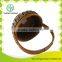 Eco-friendly wholesale rattan brown sundries basket with handle