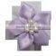 new design beautiful flower shape set beads satin ribbon bow