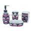 Home decoration ceramic bathroom accessories