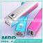 Popular 2600mah power bank, universal power bank for wholesale