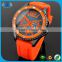 Hot Selling Items 2016 Cheap Silicone Rubber Strap Watch