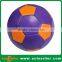 customzied pvc leather football ball white size five