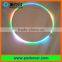 Rechargeable RGB full color LED hula hoop