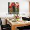 SH011 Factory Price Modern Beautiful Acrylic Mdcl-036 Flower Canvas Oil Painting