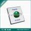 Touch screen access control release button with CE