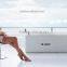 White fashion custom size portable poly resin freestanding tub