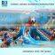 China best fiberglass chute slide amusement park slide for sale