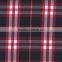 yarn dyed cotton twill brushed check shirting fabric of 40*40/110x70