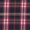 yarn dyed cotton brushed twill check fabric of 40s