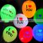 colorful helium led latex balloons glow in the night for for party