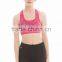 2016 Wholesale Fitness Top Ladies Sublimated Sports Bra Support Yoga Bra
