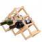 Nature bamboo red wine bottle rack