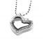 SRP6001 Fashionable Jewelry Hollow Heart Glass Locket