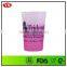 16oz bpa free plastic color changing mood cup with cold water