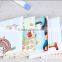 PU leather handmade foldable beauty folding compact cosmetic mirror for girls in chrome finish