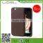 2016 Hot sale high quality charming brown phone leather/PU cover case for iphone 6s