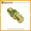 High Security Brass Made Satin Brass Finish Tubular Passage Knob Locks For Doors