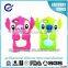 2014 high quality Latest design animal silicon case for iphone 5