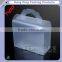 Factory price transparent pp baby shoe box ,pp shoe packaging box with handle