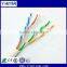 High quality 1000ft UTP 23AWG 4Pair CAT6 bulk Ethernet LAN cable factory sale