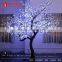 Outdoor Decoration White Light Cherry Blossom Artificial Natural Trunk Led Lighted Cherry Trees