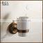 11538 best selling hot chinese products antique bronze tumbler holder zinc alloy vintage bathroom accessories