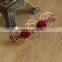 MYLOVE women alligator clips gold rose barrette