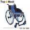 Topmedi Aluminum manual folded lightweight leisure basketball sport wheel chair prices top end rugby wheelchair