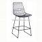 2016 Best selling replica furniture rose gold metal bar stool legs