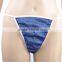 disposable sexy spa tanga underwear for women