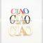 latest design colorful metal logo