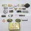 Custom Fashion Decorative Antique Metal nameplate for handbag