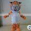 2016 Hola custom mascot costume for sale/Tiger mascot costume