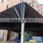 5m outdoor aluminum frameblack tension tent for party/event in hot sale