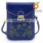 Women's Retro Flower Pattern bag Leather Crossbody Shoulder Wallet Bag Cell Phone Pouch for smartphone