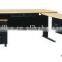 2016 Hot sale steel office desk, computer table with key board