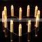 Fashionable decoration led candle with remote Romantic led electric candle light