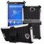 For SONY XPERIA E4G Armor CASE Heavy Duty Hybrid Rugged TPU Impact Kickstand Hard ShockProof CASE OUT DOOR CASE