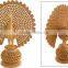 Peacock Statue India Rich Arts And Crafts Handmade Handicraft Statue Murti Artisan India Carving Bird Sculpture